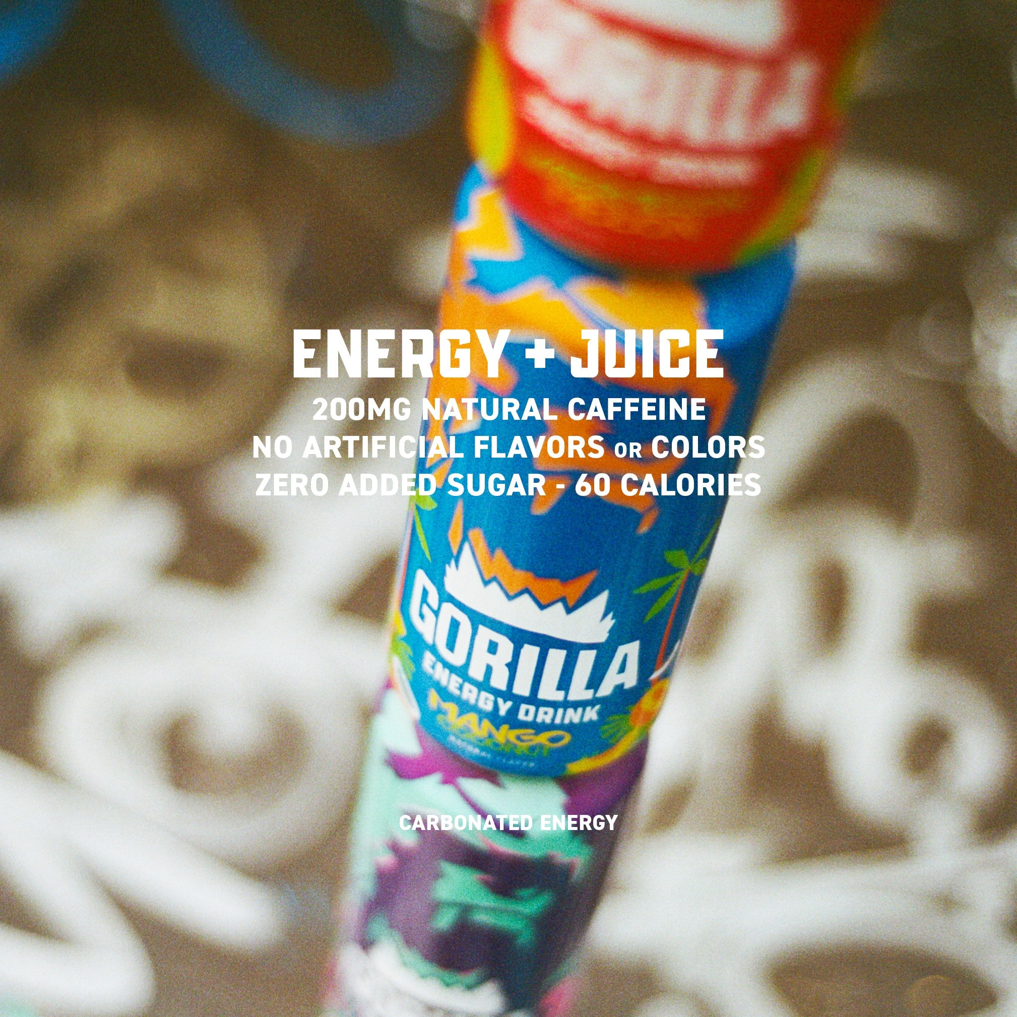 Gorilla Energy Drink, Mango Coconut