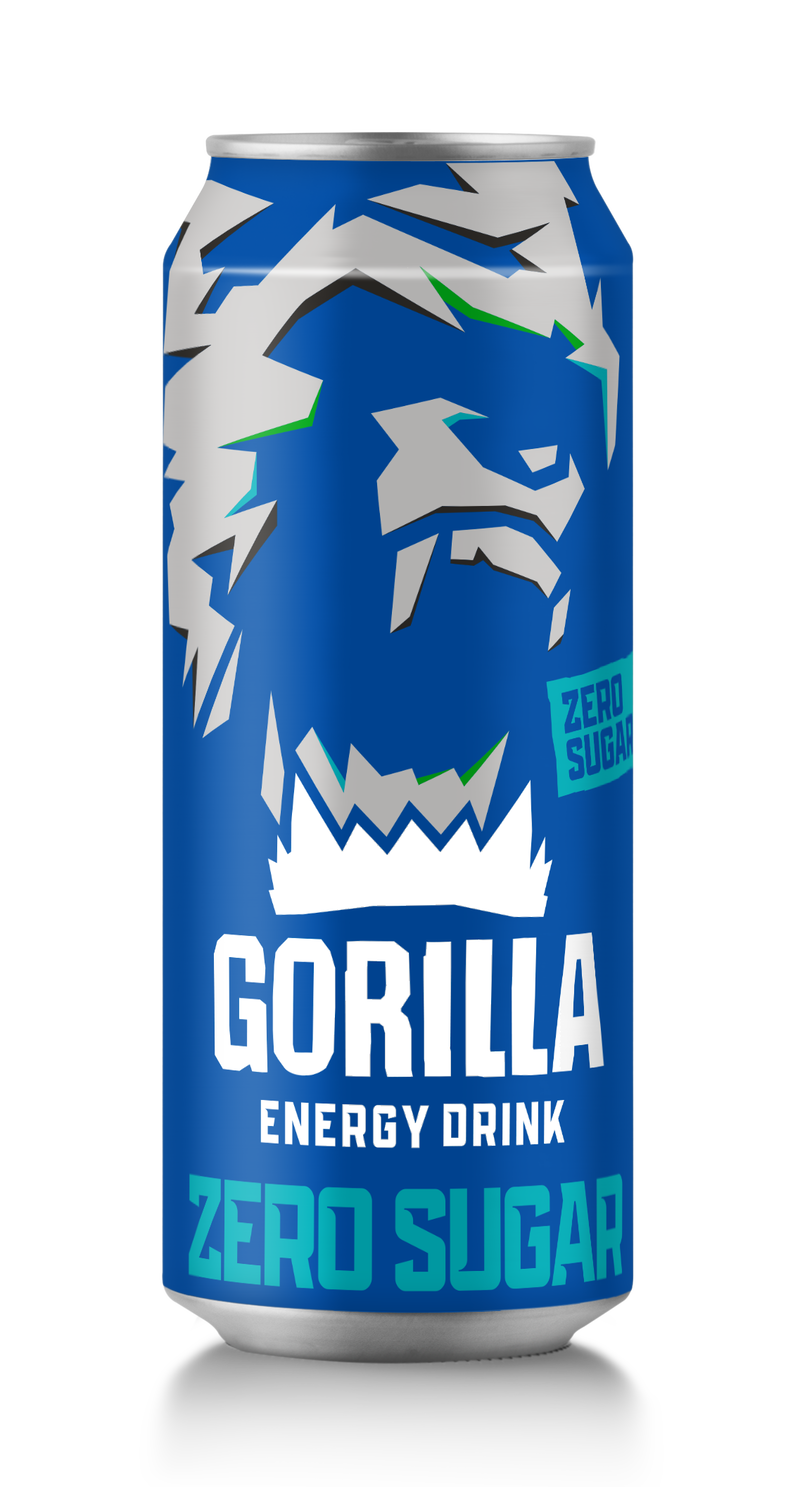 Gorilla Energy Drink, Zero Sugar